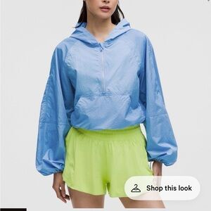 Lululemon Scuba Croppd Anorak (sz 6)
